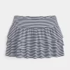Mini Skort πλεκτό βολάν