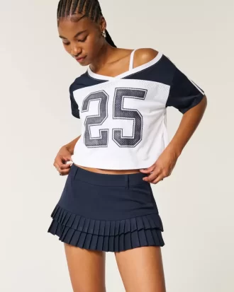 Mini Skort Micro-Pleat