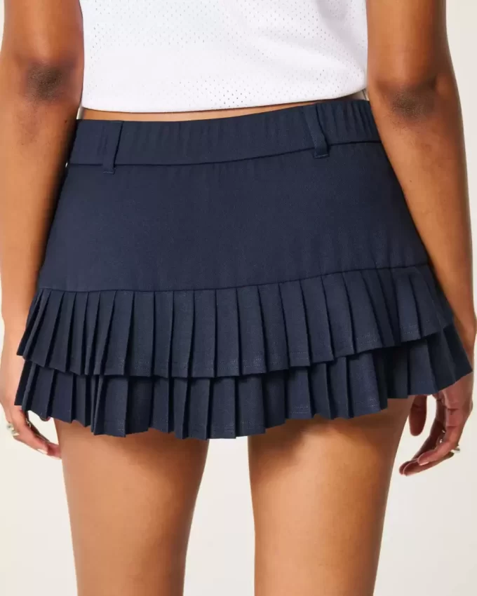 Mini Skort Micro-Pleat