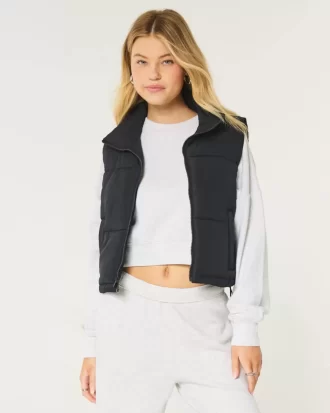 Mini Zip-Up Puffer Γιλέκο