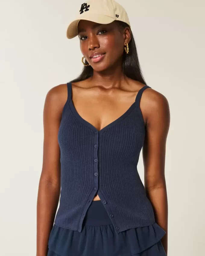 Δεξαμενή πουλόβερ με κουμπί Δεξαμενή πουλόβερ με κουμπί