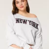 Μίνι φούτερ New York Graphic Μίνι φούτερ New York Graphic