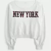 Μίνι φούτερ New York Graphic Μίνι φούτερ New York Graphic