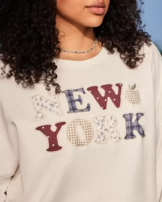 Υπερμεγέθη φούτερ New York Graphic Crew