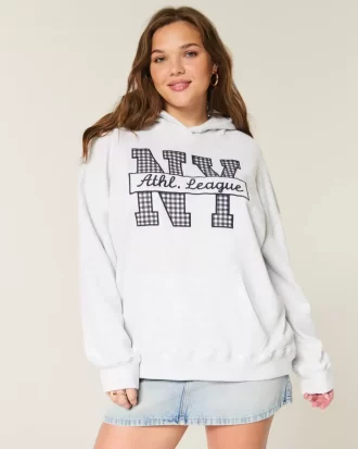 Υπερμεγέθη NY Graphic Hoodie Υπερμεγέθη NY Graphic Hoodie