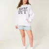 Υπερμεγέθη NY Graphic Hoodie Υπερμεγέθη NY Graphic Hoodie