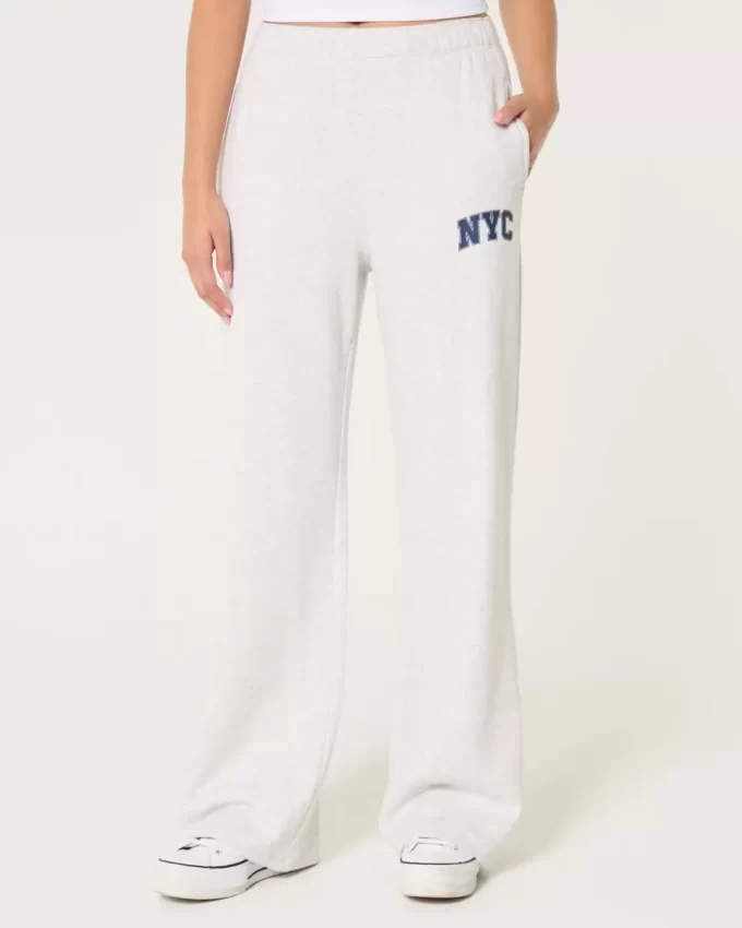 Φαρδύ παντελόνι NYC Graphic Fleece Φαρδύ παντελόνι NYC Graphic Fleece