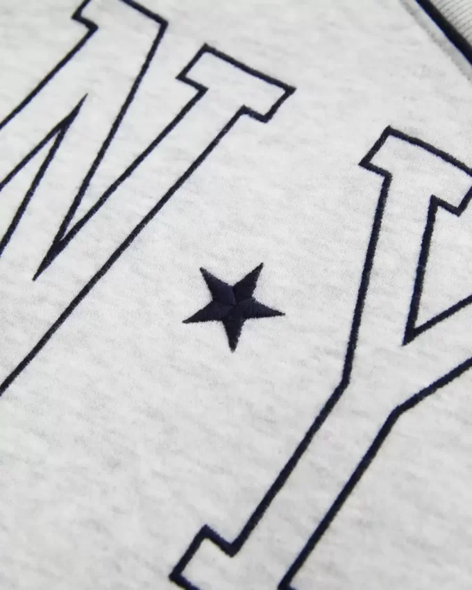 Υπερμεγέθη φούτερ NYC Graphic V-Neck Υπερμεγέθη φούτερ NYC Graphic V-Neck
