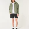 Nylon μπουφάν με φερμουάρ Nylon μπουφάν με φερμουάρ