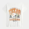 Off-the-Shoulder University of Texas στο Austin Longhorns Graphic Tee Off-the-Shoulder University of Texas στο Austin Longhorns Graphic Tee
