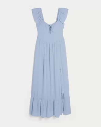 Μάξι Φόρεμα On/Off-the-Shoulder