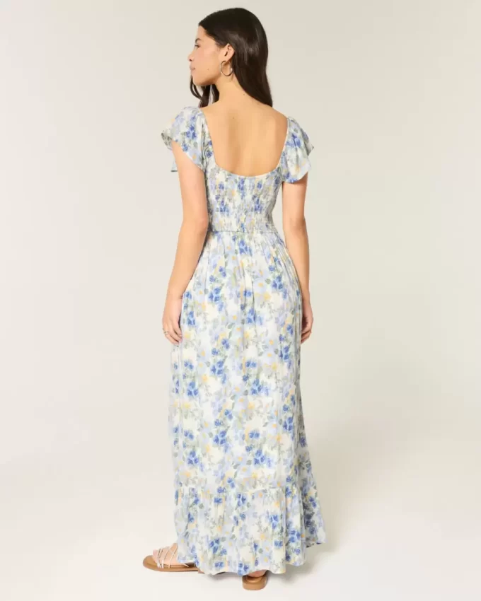 Μάξι Φόρεμα On/Off-the-Shoulder Μάξι Φόρεμα On/Off-the-Shoulder