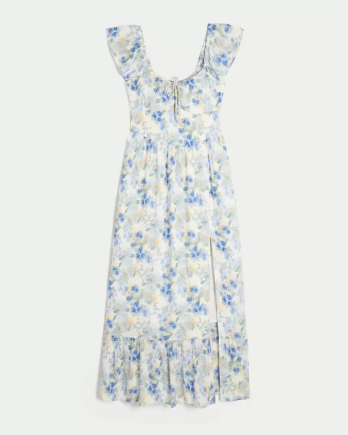 Μάξι Φόρεμα On/Off-the-Shoulder Μάξι Φόρεμα On/Off-the-Shoulder