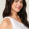 Λινό-Μείγμα με One-Shoulder Top Λινό-Μείγμα με One-Shoulder Top