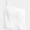 Λινό-Μείγμα με One-Shoulder Top Λινό-Μείγμα με One-Shoulder Top