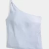 Λινό-Μείγμα με One-Shoulder Top Λινό-Μείγμα με One-Shoulder Top
