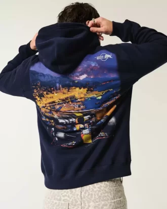 Χαλαρό γραφικό κουκούλα Oracle Red Bull Racing