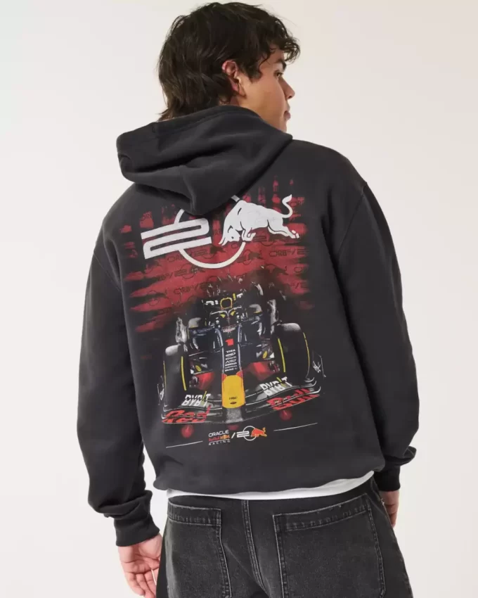Χαλαρό γραφικό κουκούλα Oracle Red Bull Racing Χαλαρό γραφικό κουκούλα Oracle Red Bull Racing