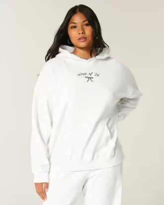 Oversized Class of ’26 Graphic Hoodie