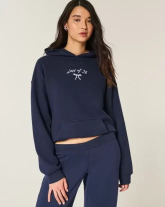 Oversized Class of ’26 Graphic Hoodie