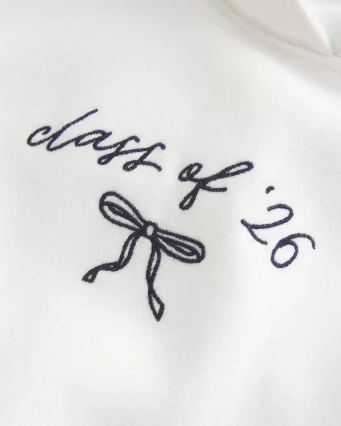 Oversized Class of ’26 Graphic Hoodie