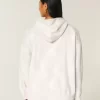 Oversized Doe Print Hoodie