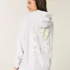 Oversized I Heart LA Graphic Hoodie Oversized I Heart LA Graphic Hoodie