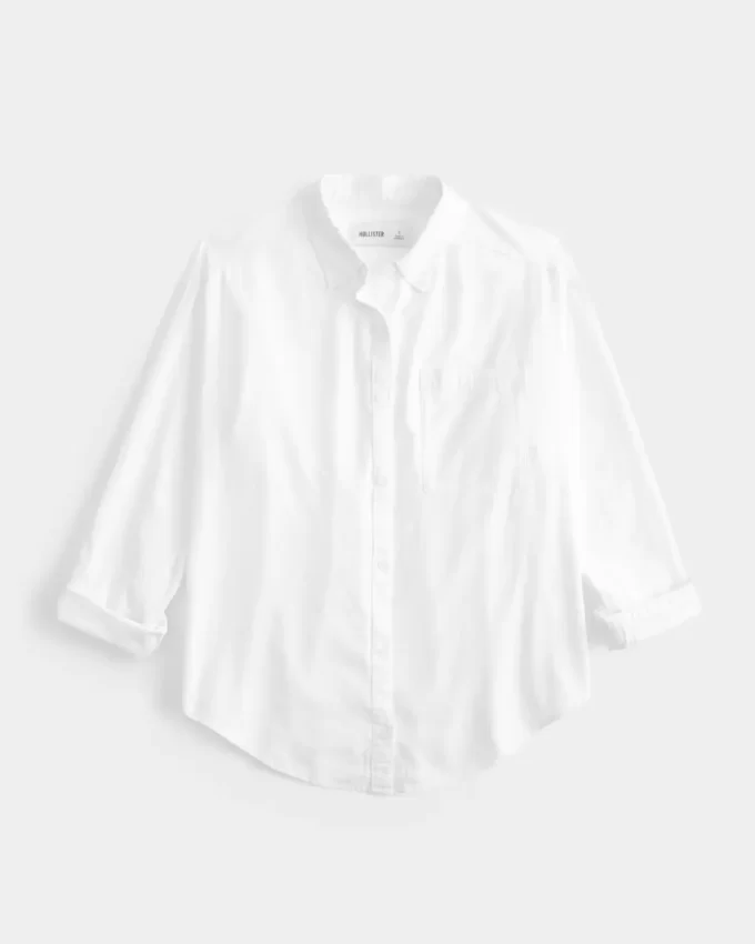 Πουκάμισο Oversized Line-Blend