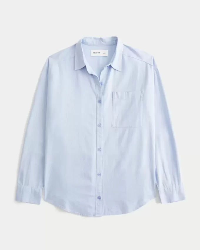 Πουκάμισο Oversized Line-Blend