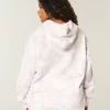 Oversized Pink Camo Hoodie