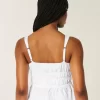 Λινό-Μίγμα Γραβάτα-Μπροστινό Peplum Top Λινό-Μίγμα Γραβάτα-Μπροστινό Peplum Top