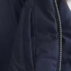 Μπουφάν Puffer Bomber Trim Faux Fur Μπουφάν Puffer Bomber Trim Faux Fur