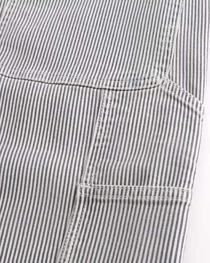 Τζιν Railroad Stripe Baggy Painter