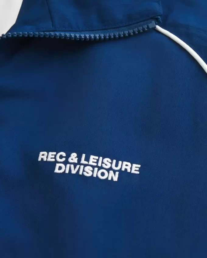 Rec & Leisure Division Graphic Windbreaker Jacket Rec & Leisure Division Graphic Windbreaker Jacket
