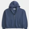 Rectangle Fit Zip-Up Hoodie Rectangle Fit Zip-Up Hoodie