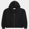 Rectangle Fit Zip-Up Hoodie Rectangle Fit Zip-Up Hoodie