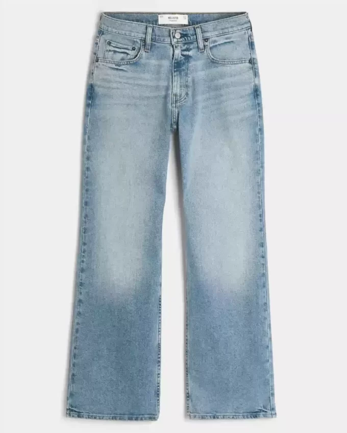 Τζιν με μεσαία πλύση Relaxed Bootcut Τζιν με μεσαία πλύση Relaxed Bootcut