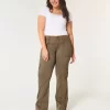 Ψηλόμεσο Relaxed Cargo Boot Pants