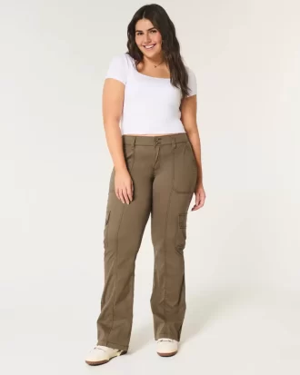 Ψηλόμεσο Relaxed Cargo Boot Pants