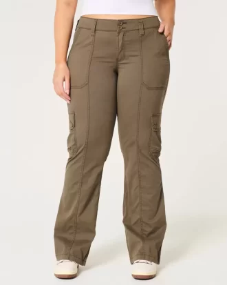 Ψηλόμεσο Relaxed Cargo Boot Pants