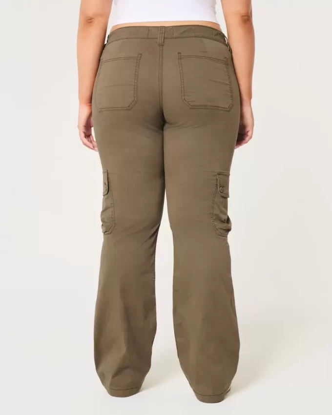 Ψηλόμεσο Relaxed Cargo Boot Pants