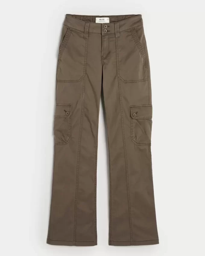 Ψηλόμεσο Relaxed Cargo Boot Pants