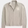 Πουλόβερ Relaxed Number Graphic Zip-up Πουλόβερ Relaxed Number Graphic Zip-up