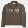 Πουλόβερ Relaxed Number Graphic Zip-up