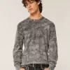 Relaxed Thermal μακρυμάνικο Camo Crew πουκάμισο