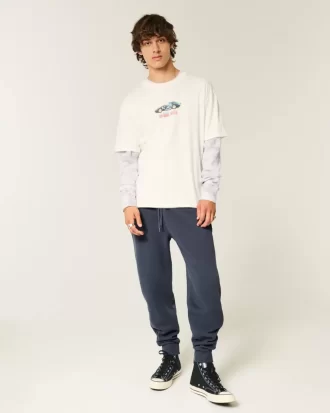 Χαλαροί Rib Joggers
