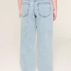 Χαμηλό Ripped Light Wash Baggy Jeans Χαμηλό Ripped Light Wash Baggy Jeans