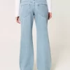 Χαμηλό Ripped Light Wash Baggy Jeans Χαμηλό Ripped Light Wash Baggy Jeans