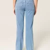 Χαλαρό ίσιο τζιν Χαμηλό Ripped Medium Wash Χαλαρό ίσιο τζιν Χαμηλό Ripped Medium Wash