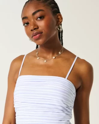 Φόρεμα Ruched Bubble Skort